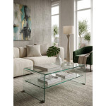 Τραπεζάκι σαλονιού Crystal Shelf