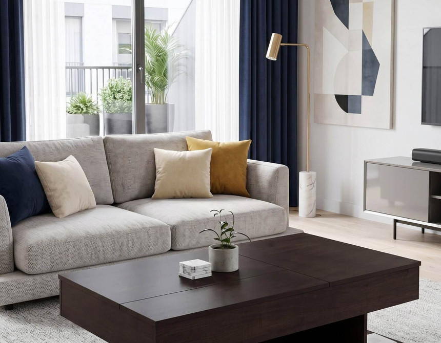 Τραπεζάκι σαλονιού Linda-Wenge
