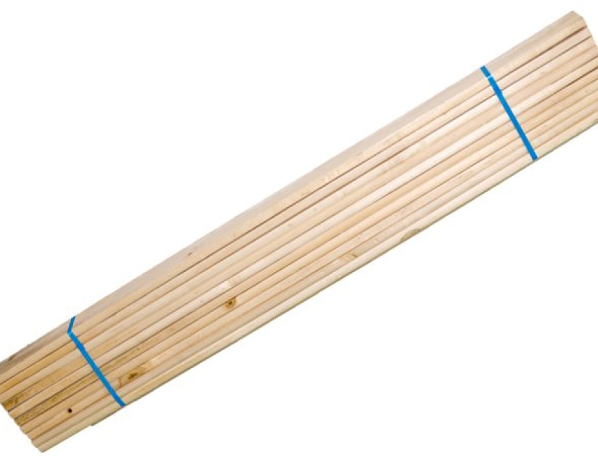Ξύλα ελάτου για κρεβάτι-142φ 9,6β 1,9ψ εκ.