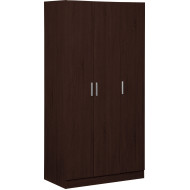 Ντουλάπα Wilson 3D τρίφυλλη-Wenge