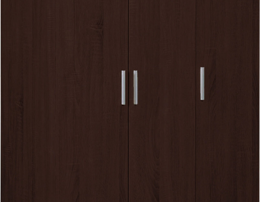 Ντουλάπα Wilson 3D τρίφυλλη-Wenge