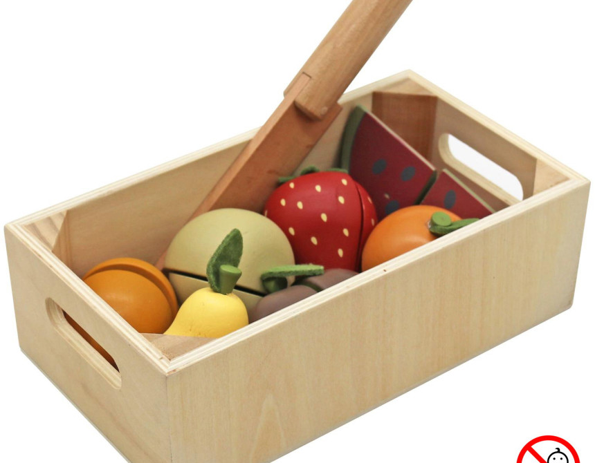 Παιδικό καλάθι με φρούτα και μαχαίρι Joyland Fruit Basket