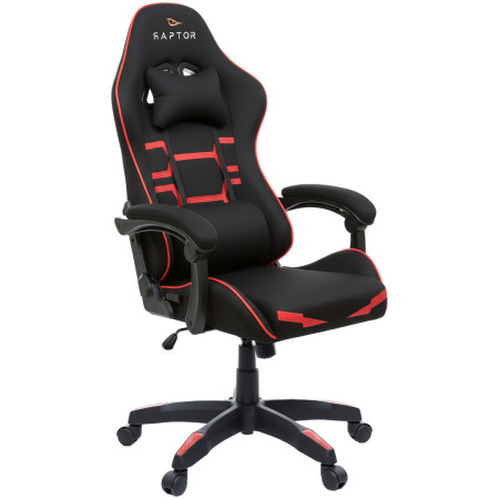 Καρέκλα Gaming Raptor Inferno-Kokkino