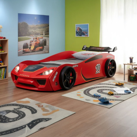 Παιδικό κρεβάτι Vento Eco Sportline-Κόκκινο