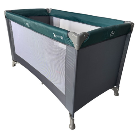 X-TREME BABY ΠΑΡΚΟΚΡΕΒΑΤΟ 125 X 65 CM GREY - OLIVE