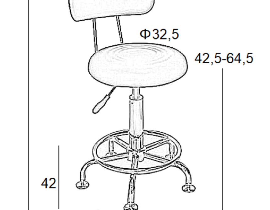 BAR73 ΜΑΥΡΟ PU(Σ2)ΣΚΑΜΠΟ ΜΕ ΑΜΟΡΤΙΣΕΡ