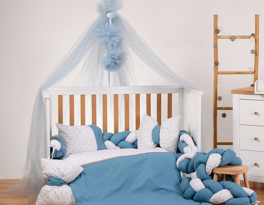 Σετ προίκας 9 τμχ Sky Blue ABO