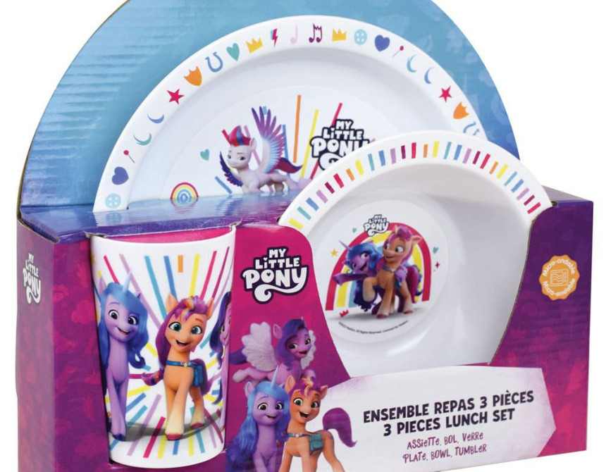 My Little Pony παιδικό σερβίτσιο φαγητού (006134)