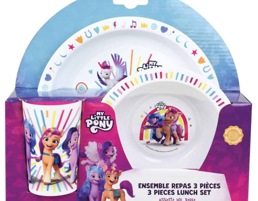 My Little Pony παιδικό σερβίτσιο φαγητού (006134)