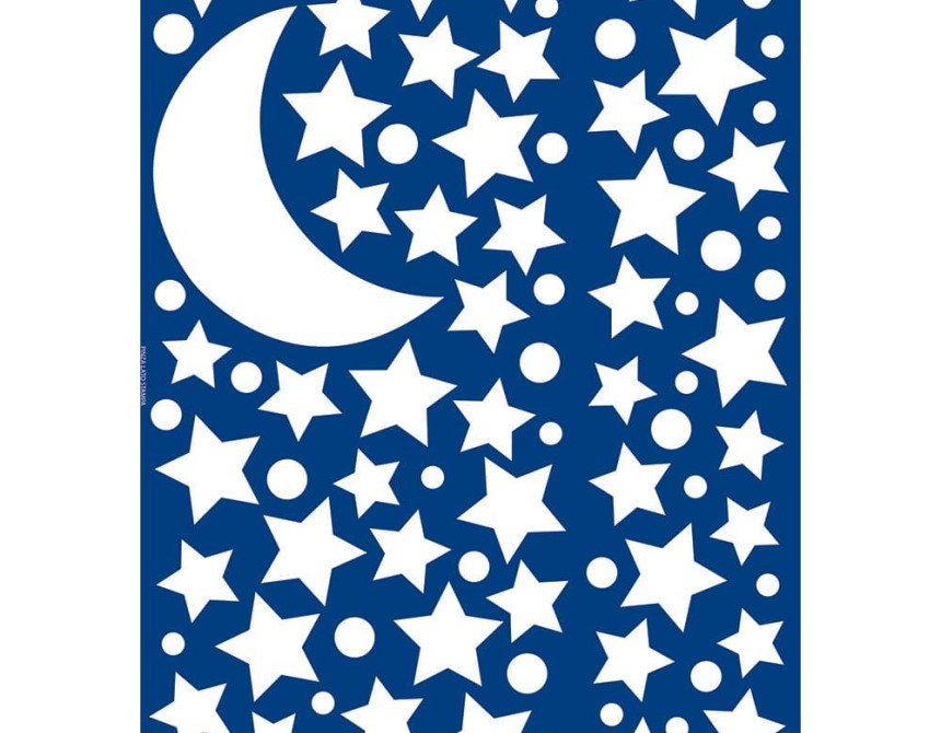 Starry Night φωσφορίζοντα τοίχου L (18109)