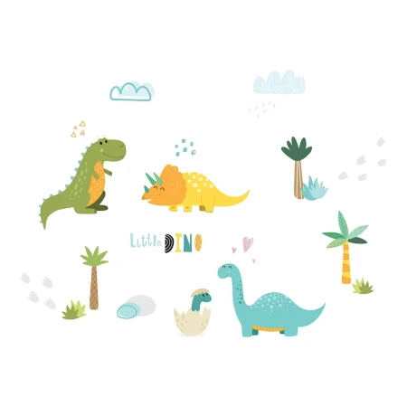 Dinosaurs αυτοκόλλητα τοίχου XL (18315)