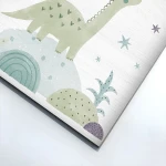 Green Apatosaurus ξύλινο κάδρο (21226)
