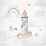 Cloud City ξύλινο κάδρο (21234)