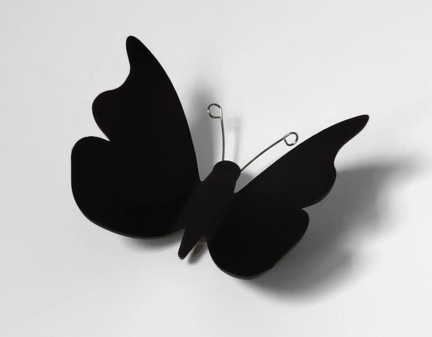 Black Butterflies 3D πολυπροπυλενίου (24002)