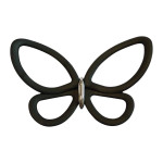 Black Metal Butterflies 3D (24007)