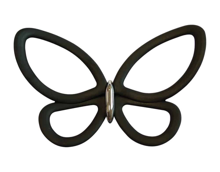Black Metal Butterflies 3D (24007)