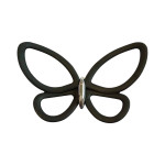 Black Metal Butterflies 3D (24007)