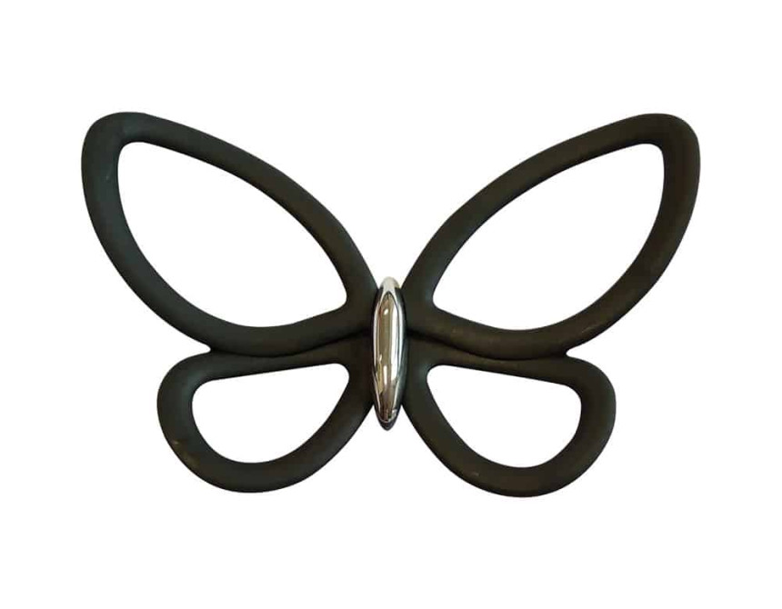 Black Metal Butterflies 3D (24007)