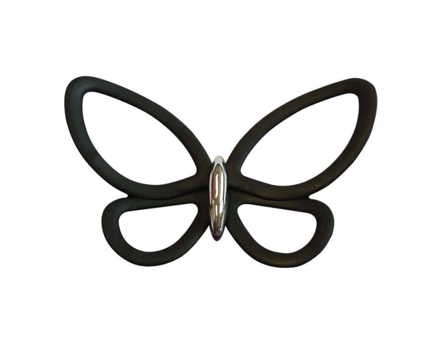 Black Metal Butterflies 3D (24007)