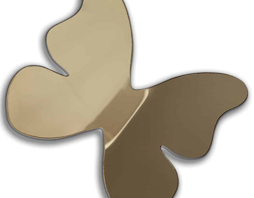 Gold Butterflies 3D πολυπροπυλενίου (24011)