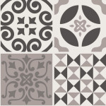 Tile Cover Brown πλακάκια διακόσμησης τοίχων κουζίνας & μπάνιου (31219)