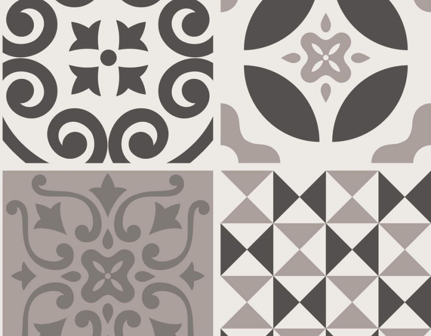 Tile Cover Brown πλακάκια διακόσμησης τοίχων κουζίνας & μπάνιου (31219)