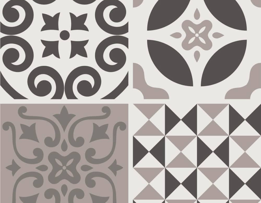 Tile Cover Brown πλακάκια διακόσμησης τοίχων κουζίνας & μπάνιου (31219)
