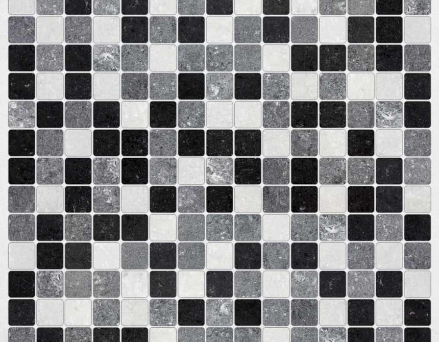 Tile Black & White πλακάκια διακόσμησης τοίχων κουζίνας & μπάνιου (31313)