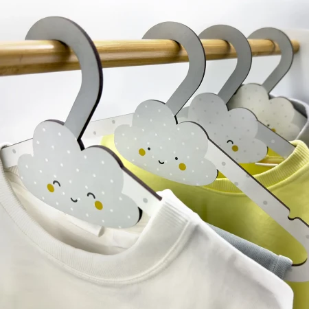 Baby Dreams Gray παιδικές κρεμάστρες (4010E)