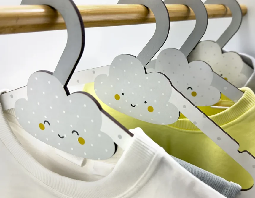 Baby Dreams Gray παιδικές κρεμάστρες (4010E)
