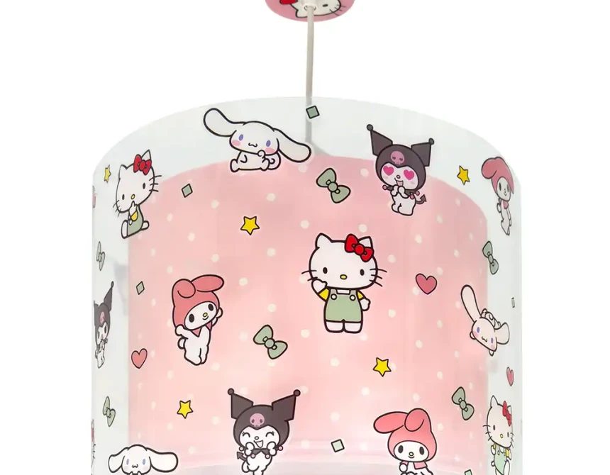 Hello Kitty and Friends παιδικό φωτιστικό οροφής (41252)