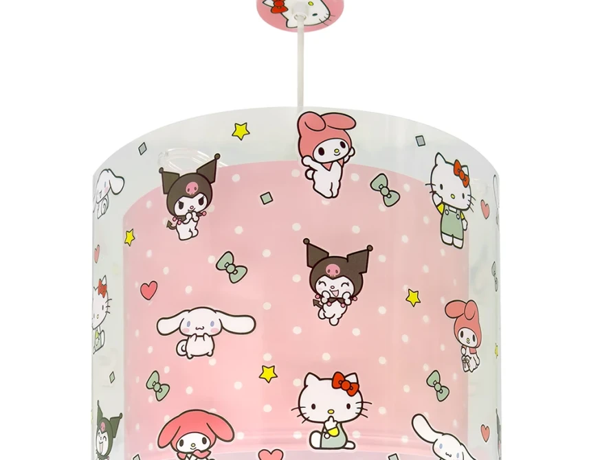 Hello Kitty and Friends παιδικό φωτιστικό οροφής (41252)