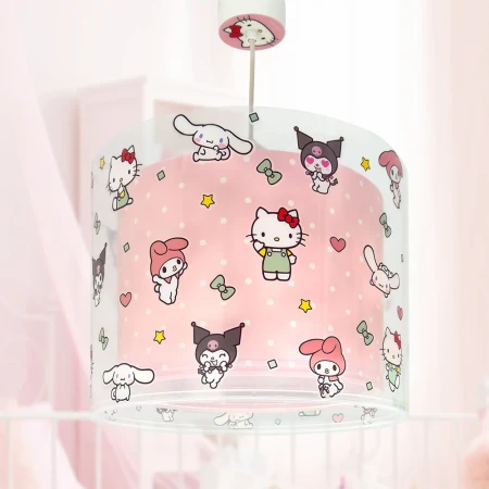 Hello Kitty and Friends παιδικό φωτιστικό οροφής (41252)