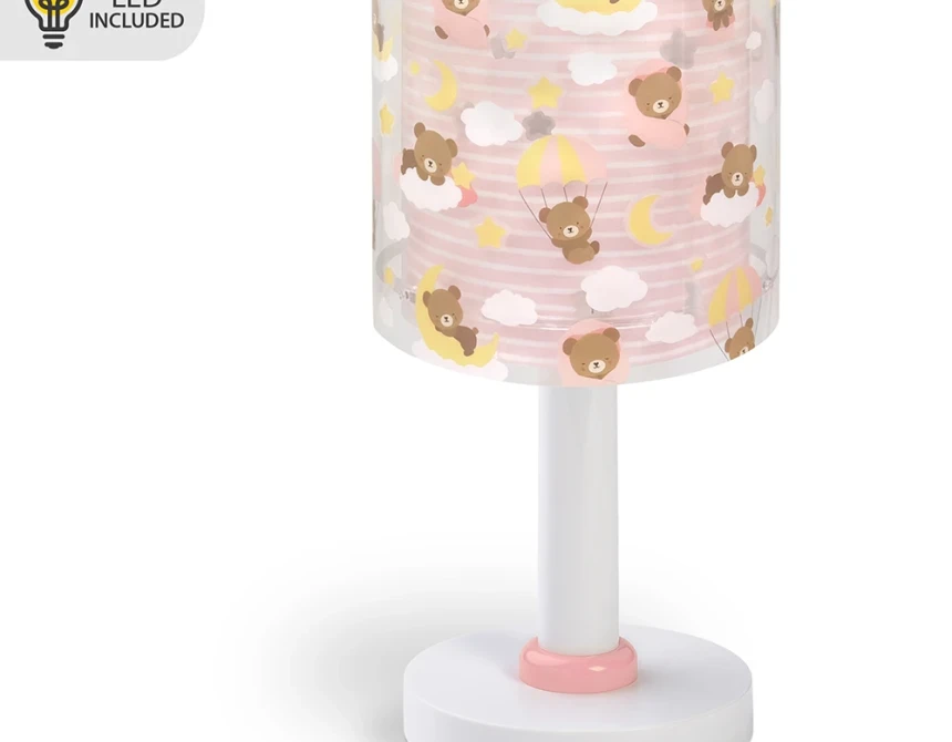 Baby Teddy Pink επιτραπέζιο φωτιστικό (41571S)