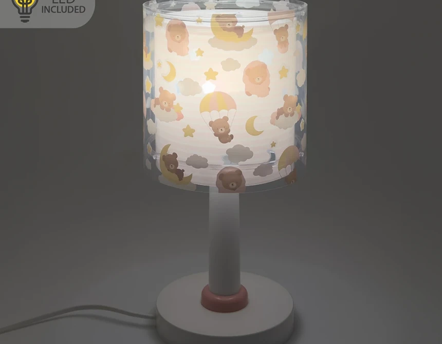 Baby Teddy Pink επιτραπέζιο φωτιστικό (41571S)