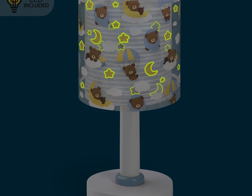 Baby Teddy Blue επιτραπέζιο φωτιστικό (41571T)