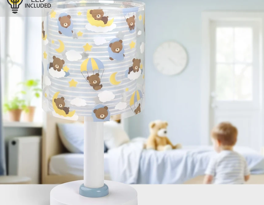 Baby Teddy Blue επιτραπέζιο φωτιστικό (41571T)
