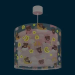 Baby Teddy Pink φωτιστικό οροφής (41572MS)
