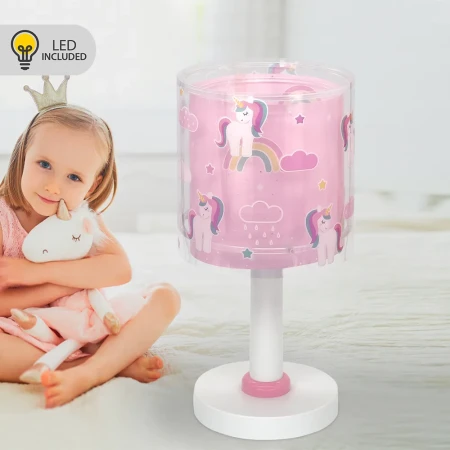 Unicorns κομοδίνου παιδικό φωτιστικό (41591N)
