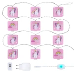 Unicorns παιδική γιρλάντα φωτισμού (41595)
