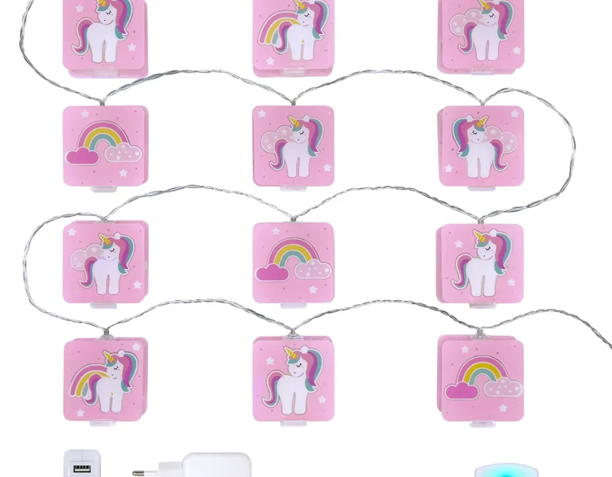 Unicorns παιδική γιρλάντα φωτισμού (41595)