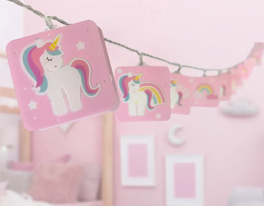 Unicorns παιδική γιρλάντα φωτισμού (41595)