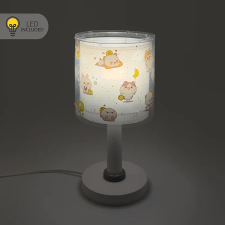 Kawaii Grey επιτραπέζιο φωτιστικό (41761E)