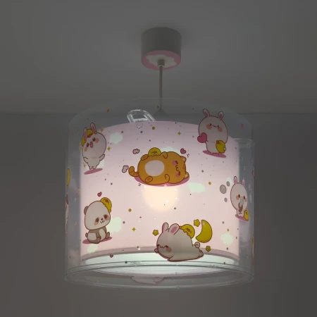 Kawaii Pink φωτιστικό οροφής (41762MS)