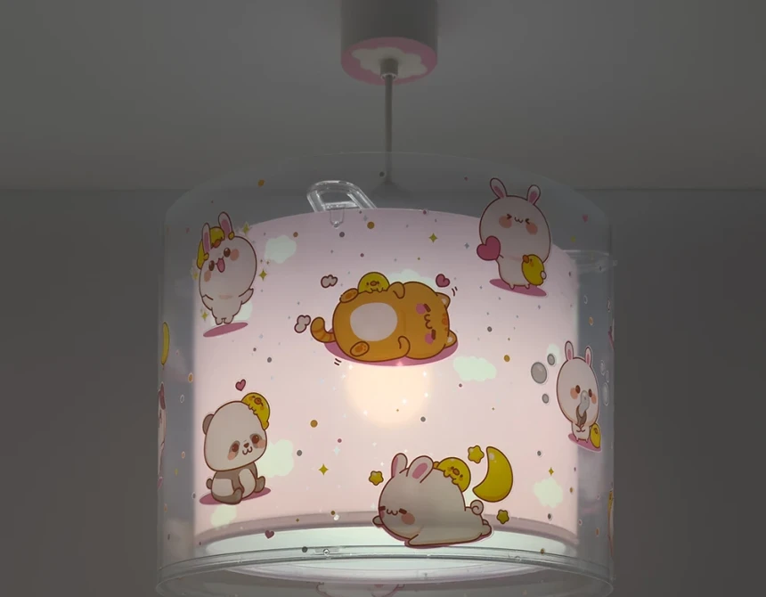 Kawaii Pink φωτιστικό οροφής (41762MS)