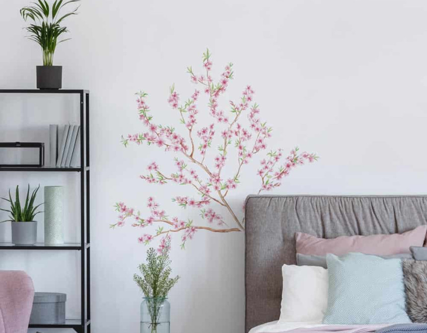Peach Brance αυτοκόλλητα τοίχου βινυλίου (44232)