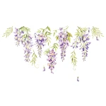 Wisteria αυτοκόλλητα τοίχου βινυλίου (44239)
