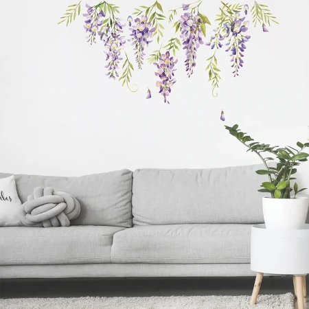 Wisteria αυτοκόλλητα τοίχου βινυλίου (44239)