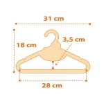 Dinos παιδικές κρεμάστρες (4450)
