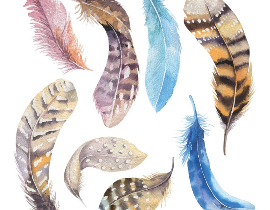 Watercolour Dreamcatcher αυτοκόλλητα τοίχου (54111)